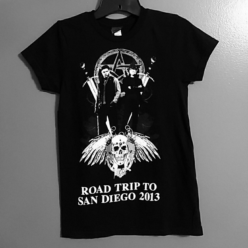 Supernatural 2013 Comic Con Exclusive Graphic Tee